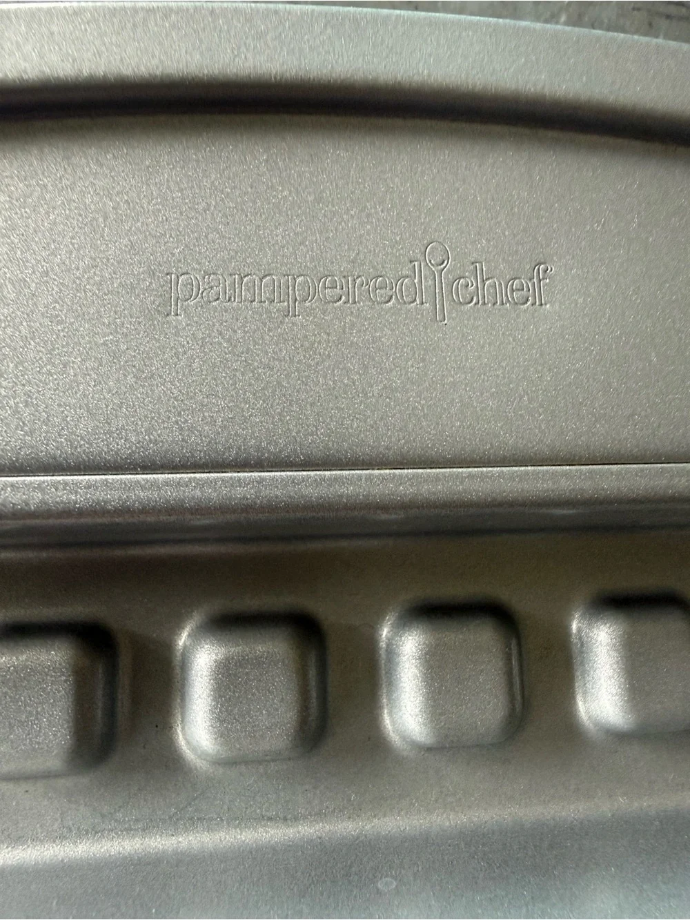 Pampered Chef Breadstick & Brownie Bar Pan 6 Cavity Nonstick Bakeware Retired